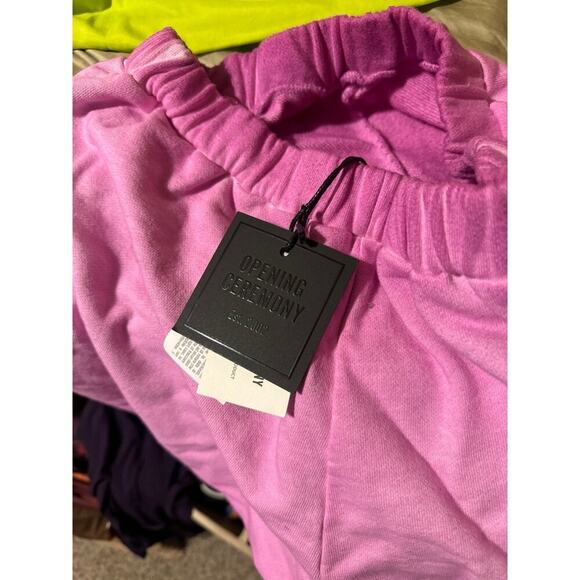 Open Ceremony Pink Logo Shorts M - Picture 4 of 6